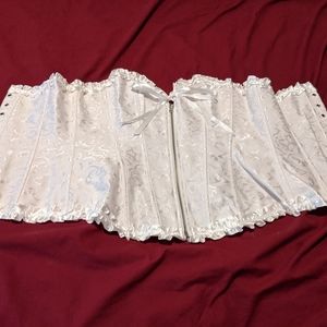 Adore Me White corset top